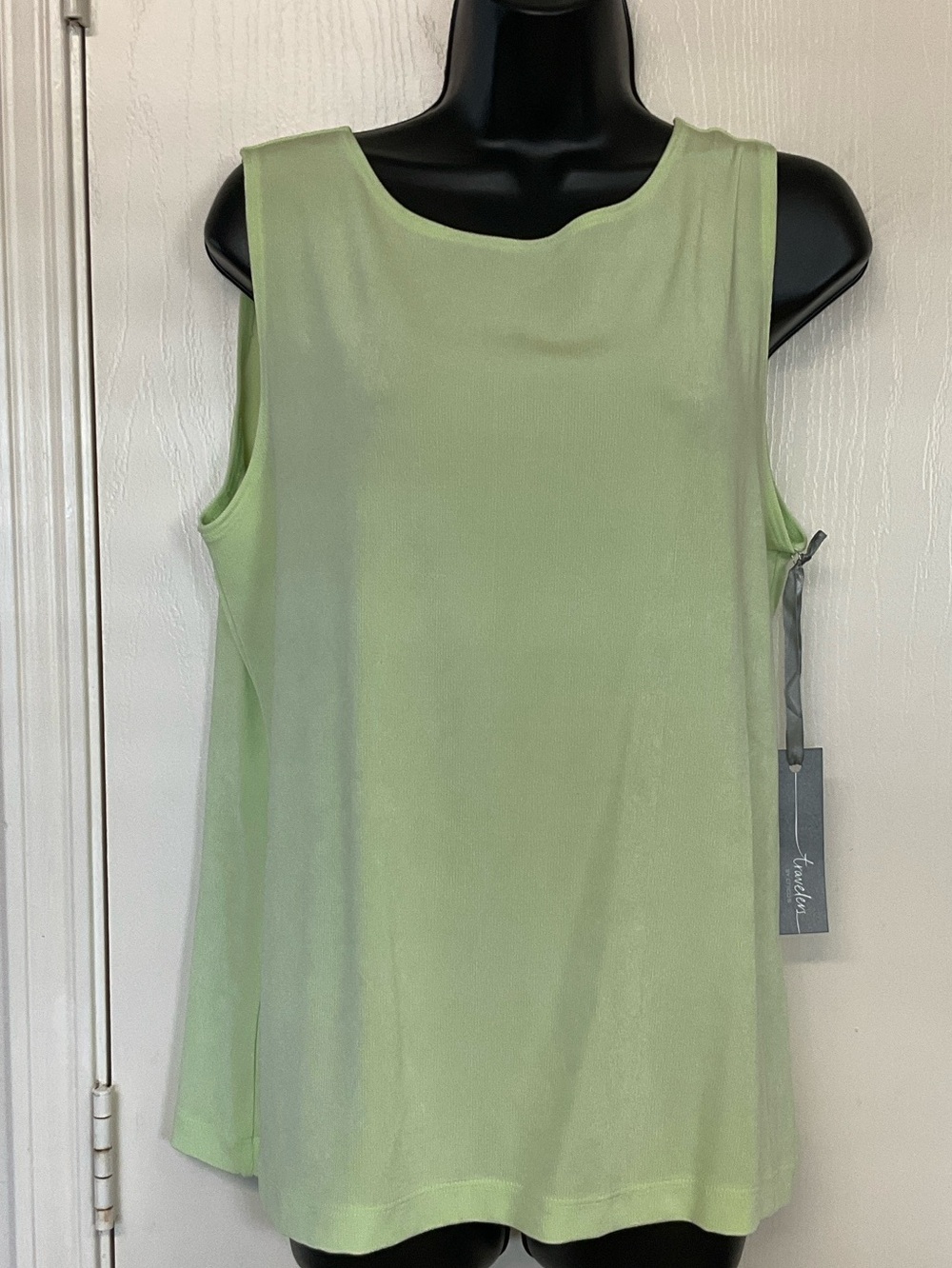 Sleeveless Light Green Women's Tank Top